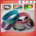 3D cartoons soft pvc wristbands